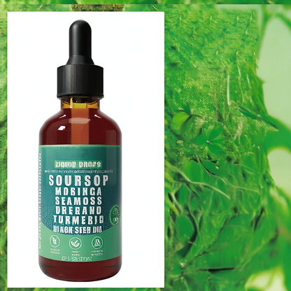 Soursop Pure Liquid Drops – 10-in-1 herbal blend