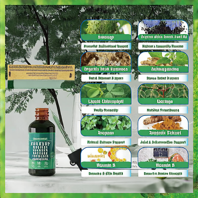 Soursop Pure Liquid Drops – 10-in-1 herbal blend