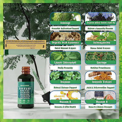 Soursop Pure Liquid Drops – 10-in-1 herbal blend